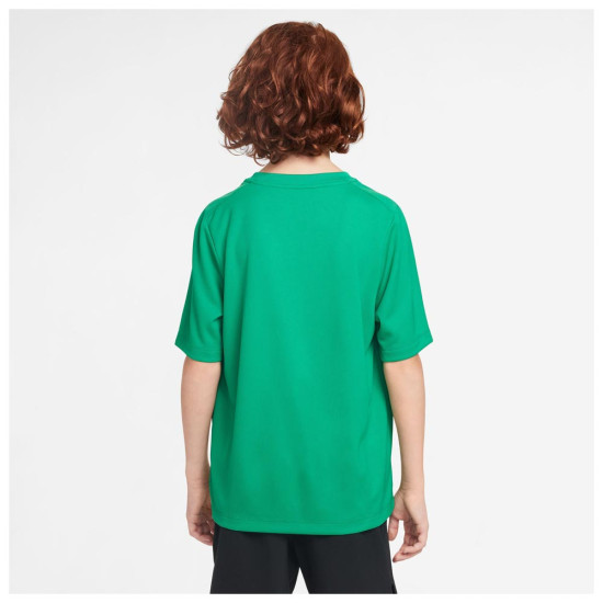 Nike Παιδική κοντομάνικη μπλούζα Dri-FIT Multi Nike Παιδική κοντομάνικη μπλούζα Dri-FIT Multi